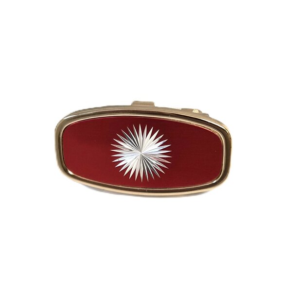Unbranded Accessories - VTG 1950s Japan Starburst Lipstick Holder with Mirror MCM Atomic Vanity Glam